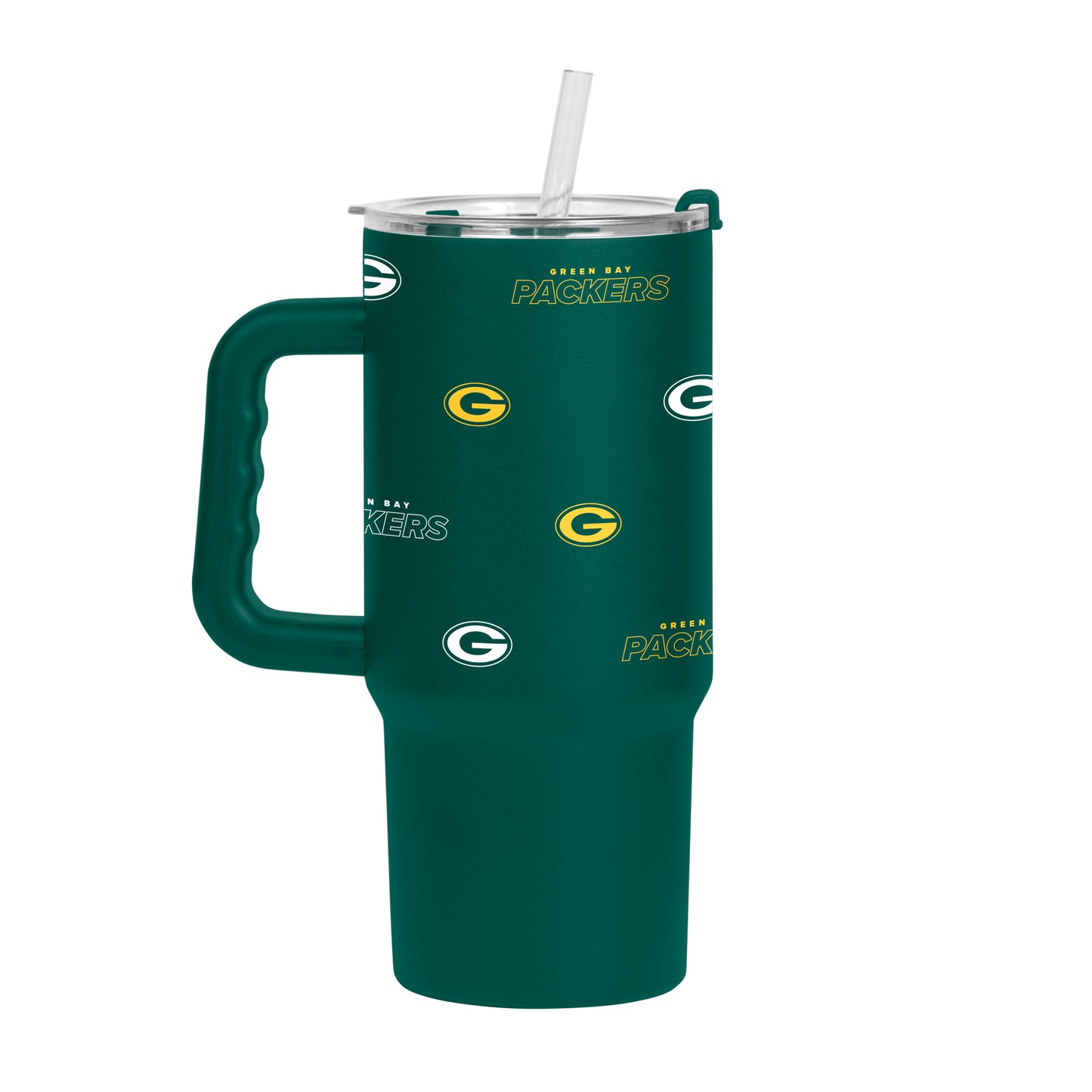Green Bay Packers 24oz Step And Repeat Tumbler w/Handle