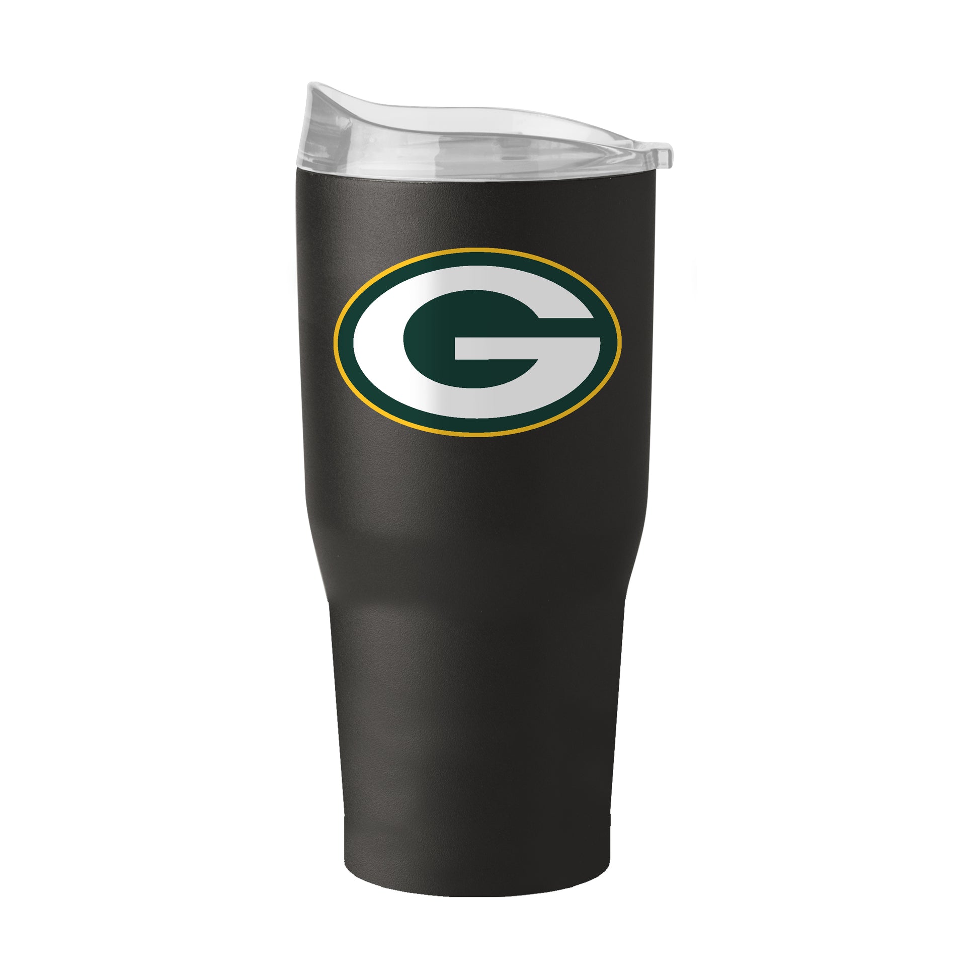 Green Bay Packers 30oz Black Flipside Powder Coat Tumbler
