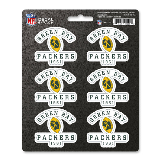 NFLV - Green Bay Packers DECAL6