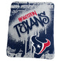 Houston Texans Classic Graffiti Fleece Throw