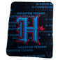 Houston Texans Classic H Town Fleece Throw