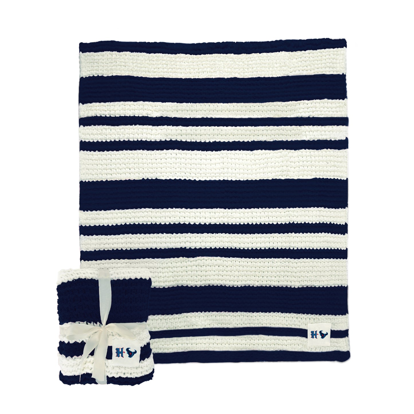Houston Texans Cable H Town Knit Throw 50x60