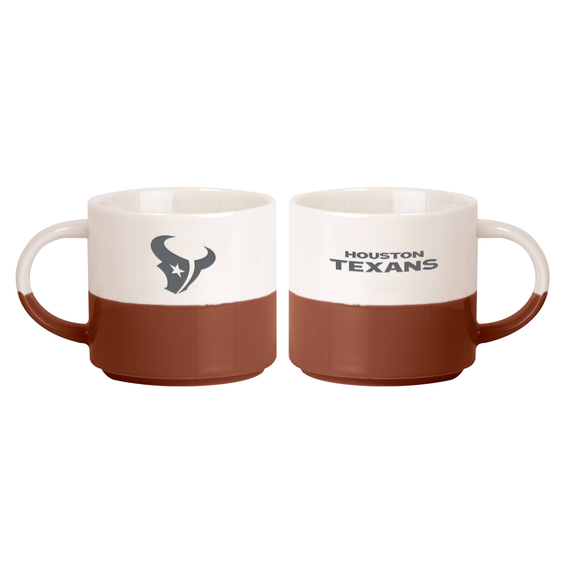 Houston Texans 15oz Walmart Holiday Stackable Mug Set