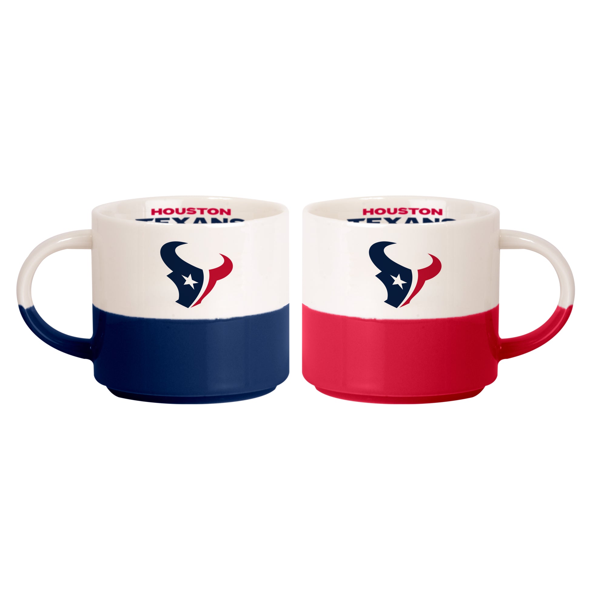 Houston Texans 15oz Stackable Mug Set