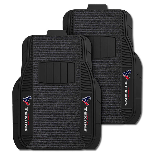 NFL - Houston Texans 2-pc Deluxe Car Mat Set