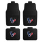 Houston Texans 4pc Vinyl Car Mat Set