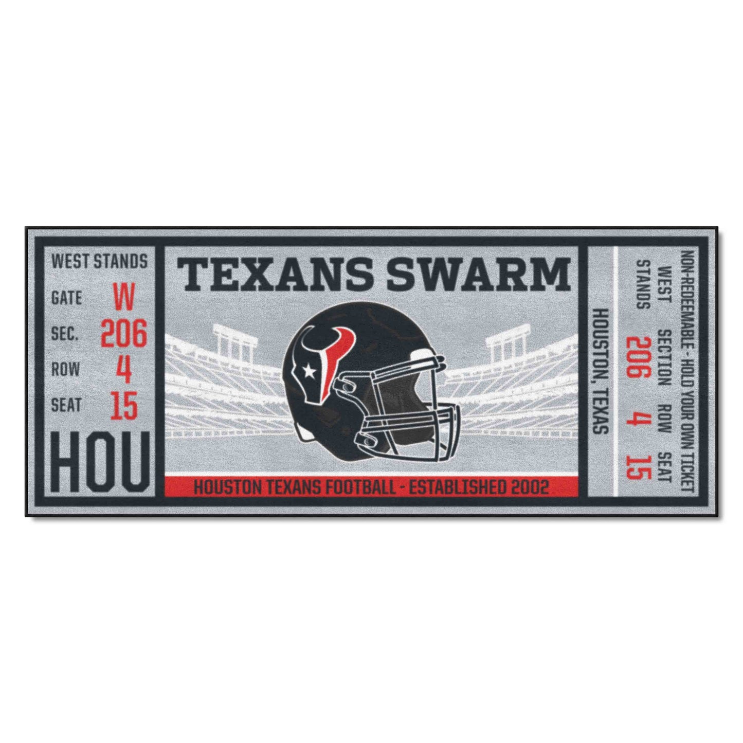 NFL - Houston Texans Ticket Runner