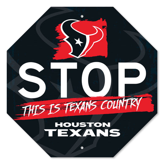 NFL - Houston Texans Sign Stop Flat