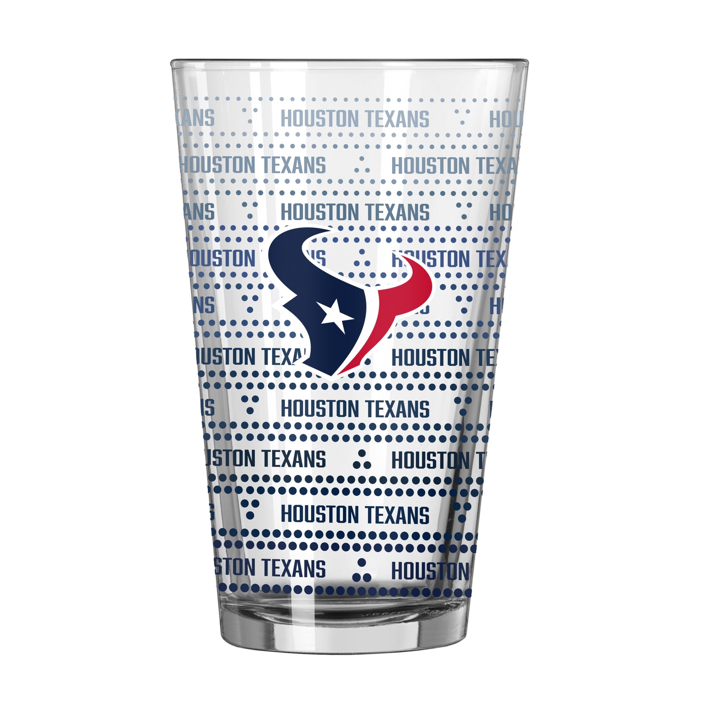 Houston Texans 16oz Chant Fade Pint Glass