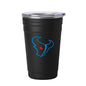 Houston Texans H Town Black 22oz Flipside Stainless Cup