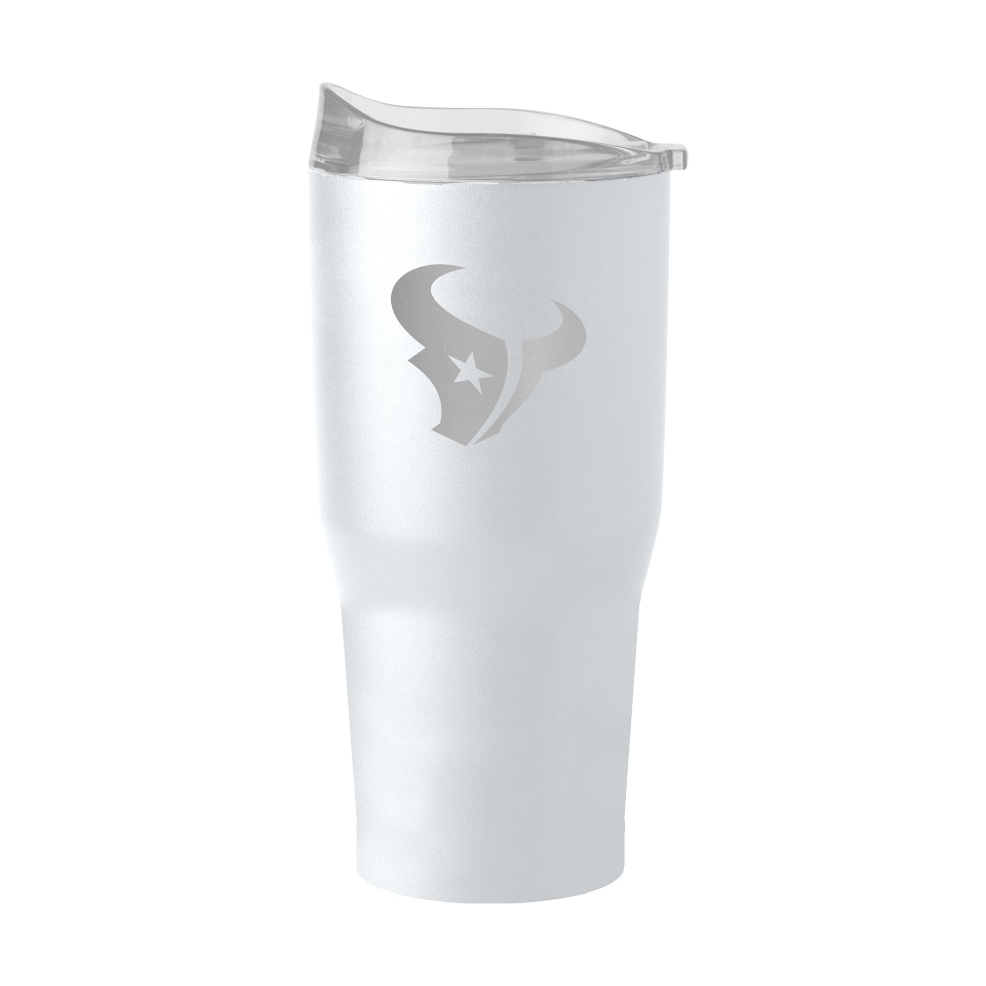 Houston Texans 30oz White Etch Powder Coat Tumbler