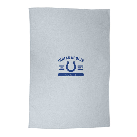 Indianapolis Colts Sublimated Sweatshirt Blanket