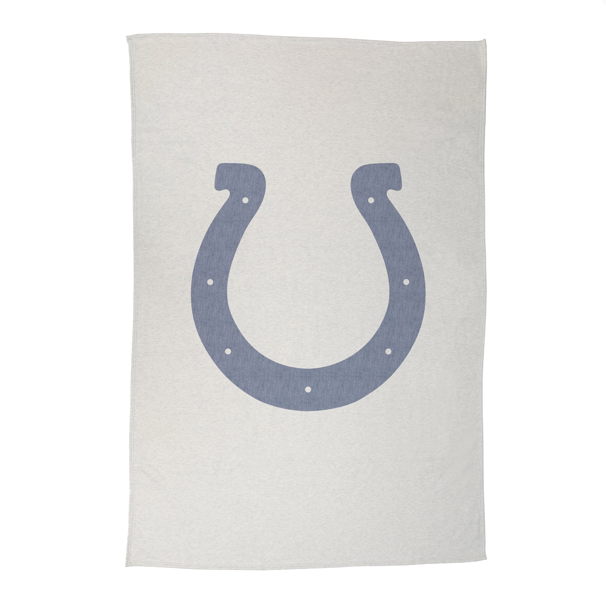 Indianapolis Colts Oversized Logo Sublimated Sweatshirt Blanket