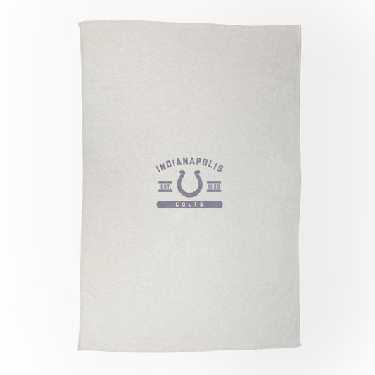 Indianapolis Colts Sublimated Sweatshirt Blanket