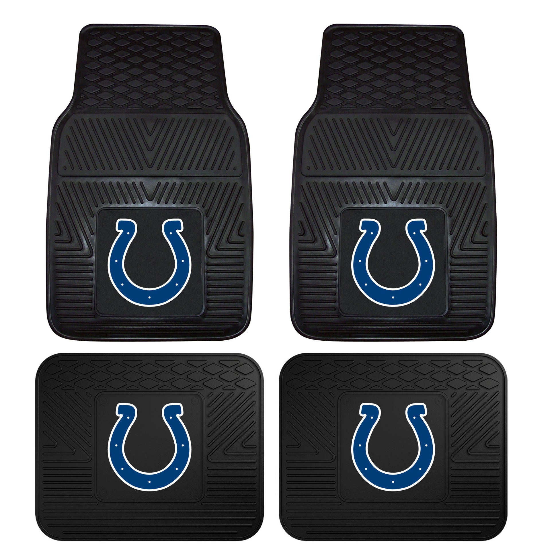 NFL - Indianapolis Colts 4-pc Vinyl Car Mat Set