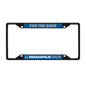 Indianapolis Colts License Black Trinity Plate Frame
