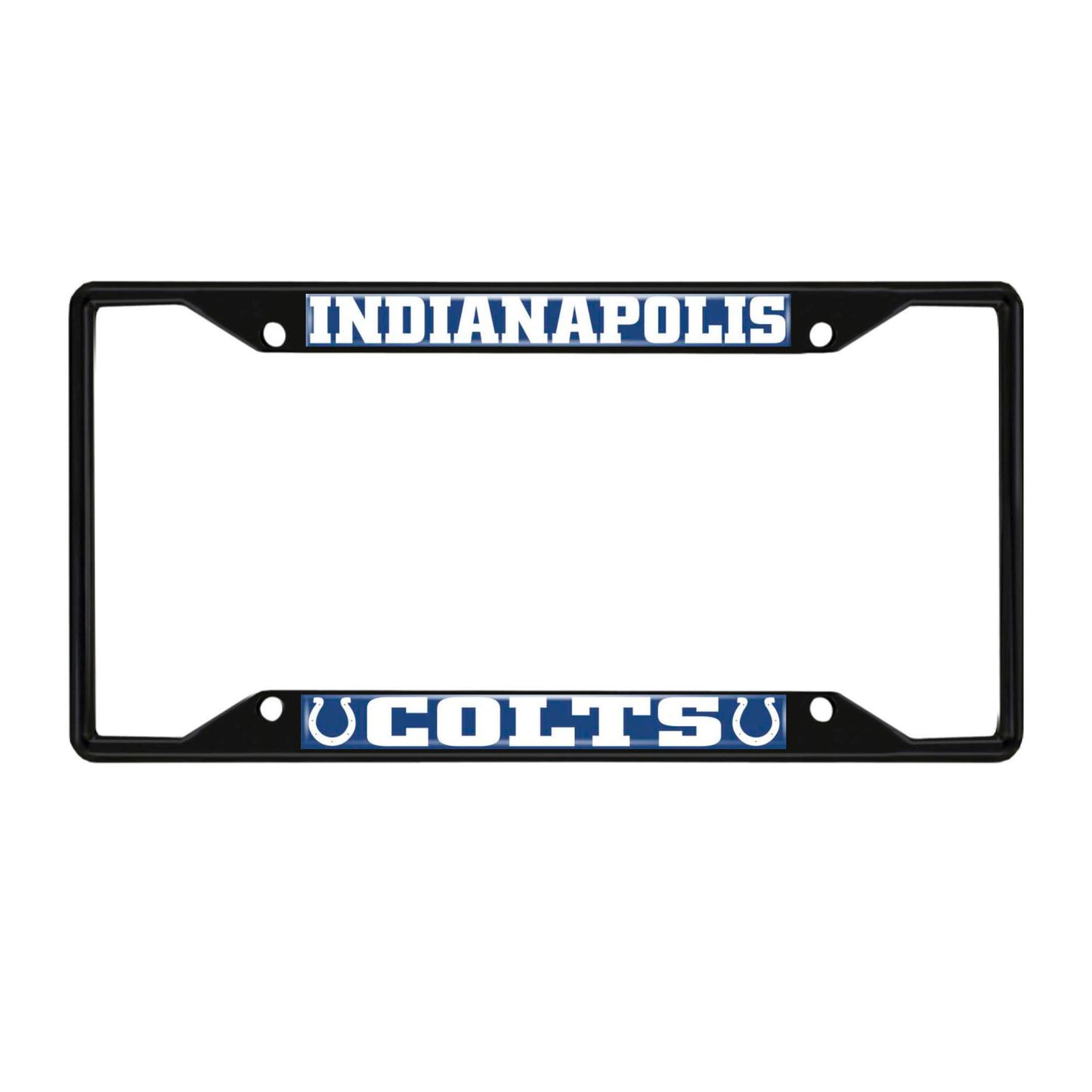 NFL - Indianapolis Colts Black License Plate Frame