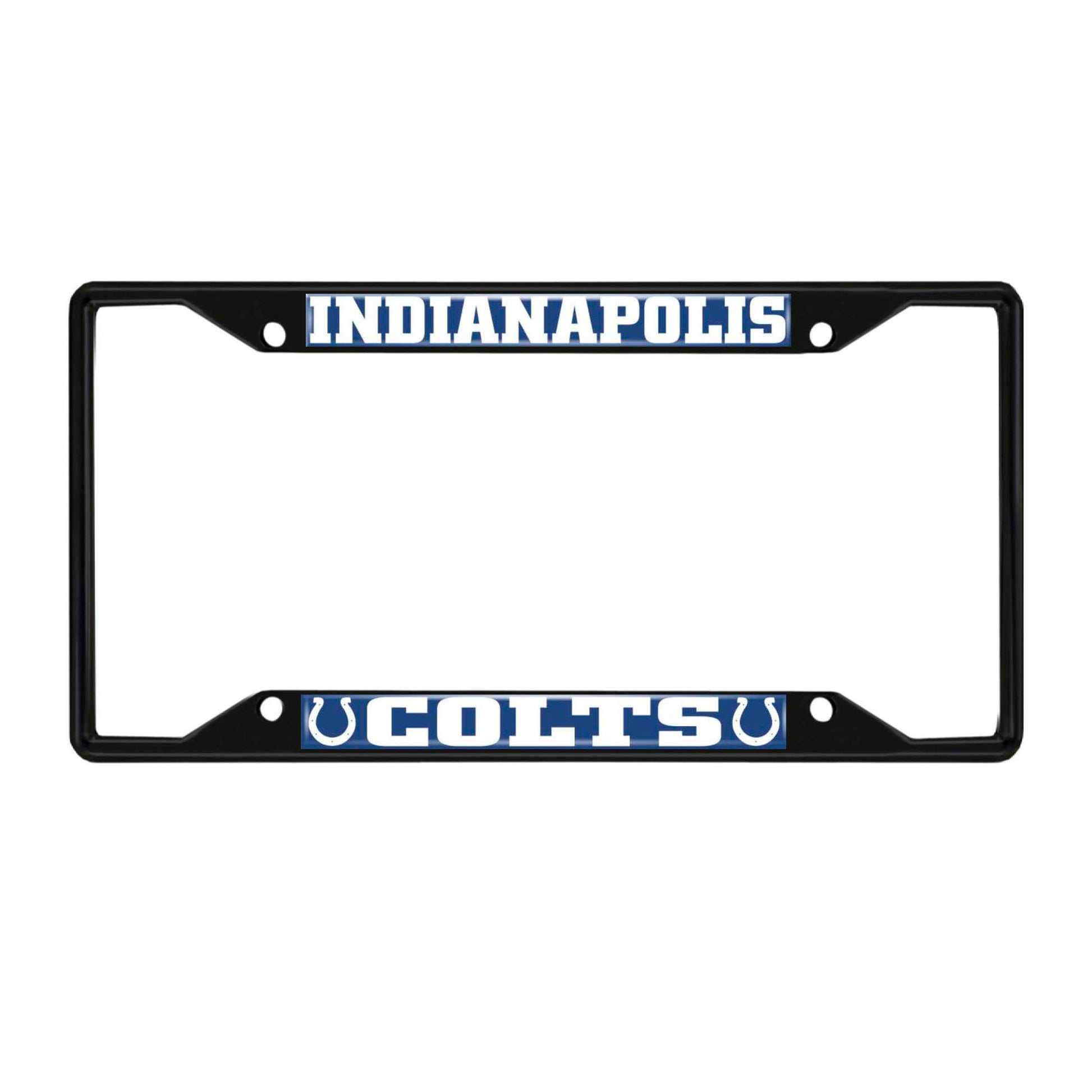 NFL - Indianapolis Colts Black License Plate Frame