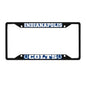 NFL - Indianapolis Colts Black License Plate Frame