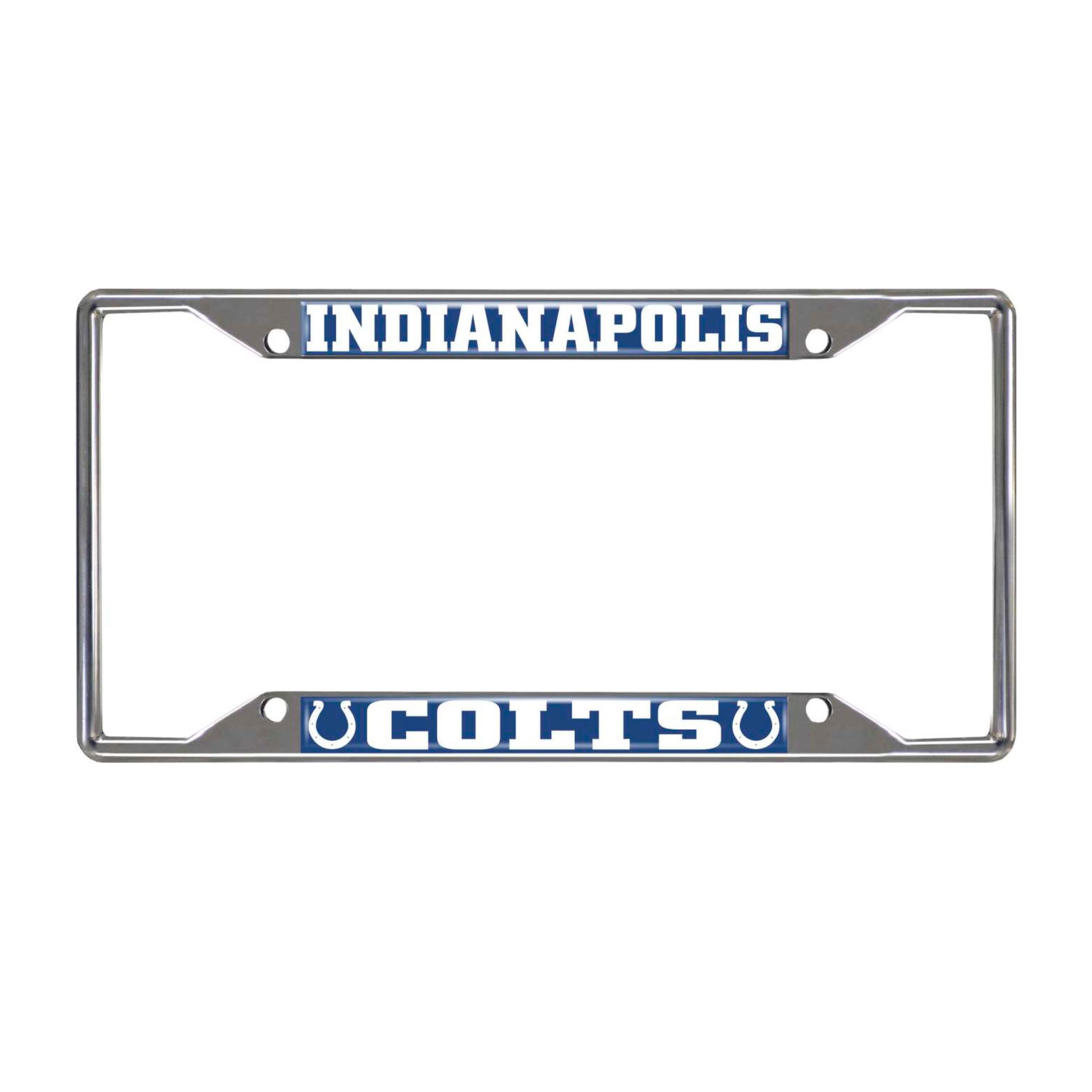 NFL - Indianapolis Colts Chrome License Plate Frame