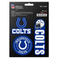 Indianapolis Colts Decal Stickers 3 Pack