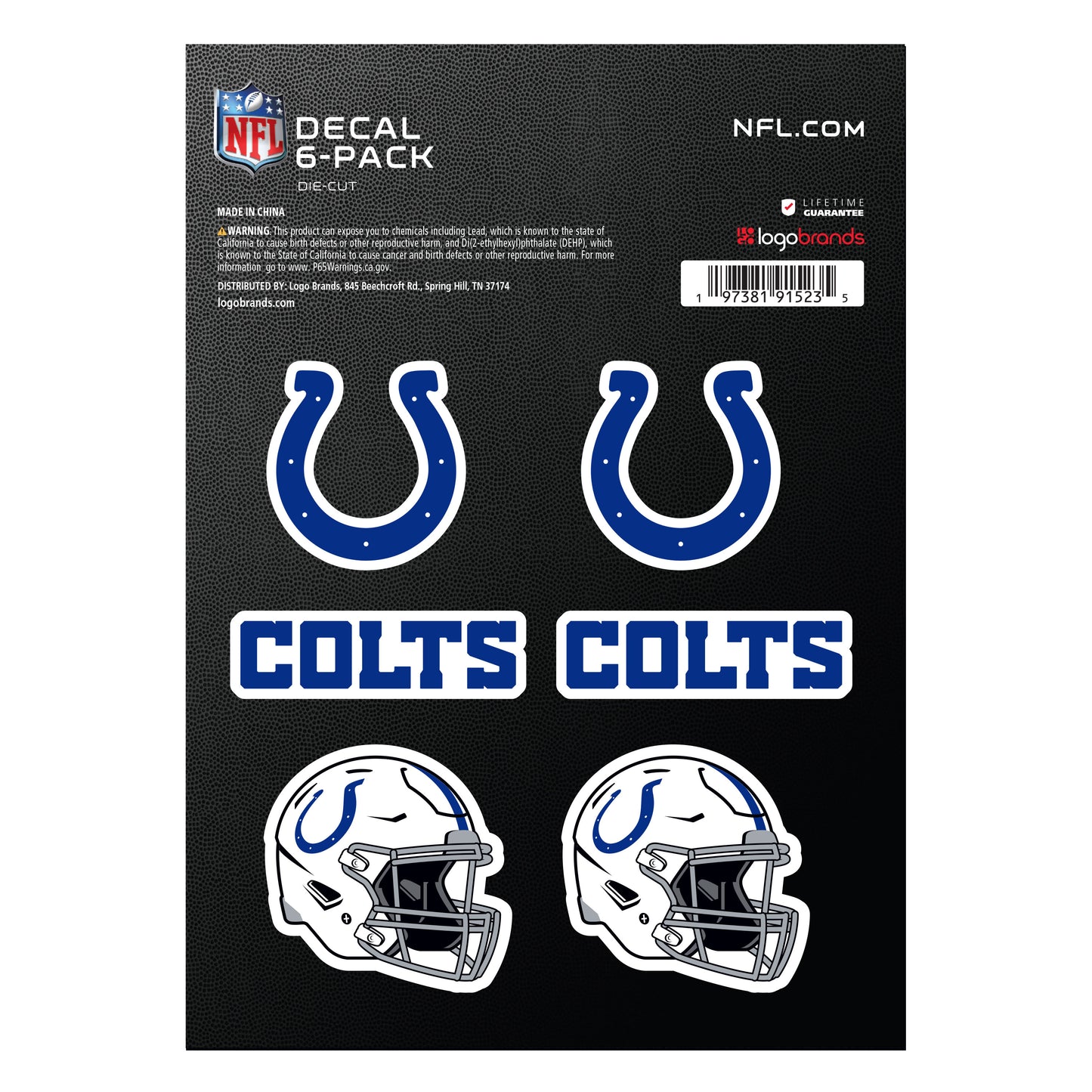 NFL - Indianapolis Colts DECAL6