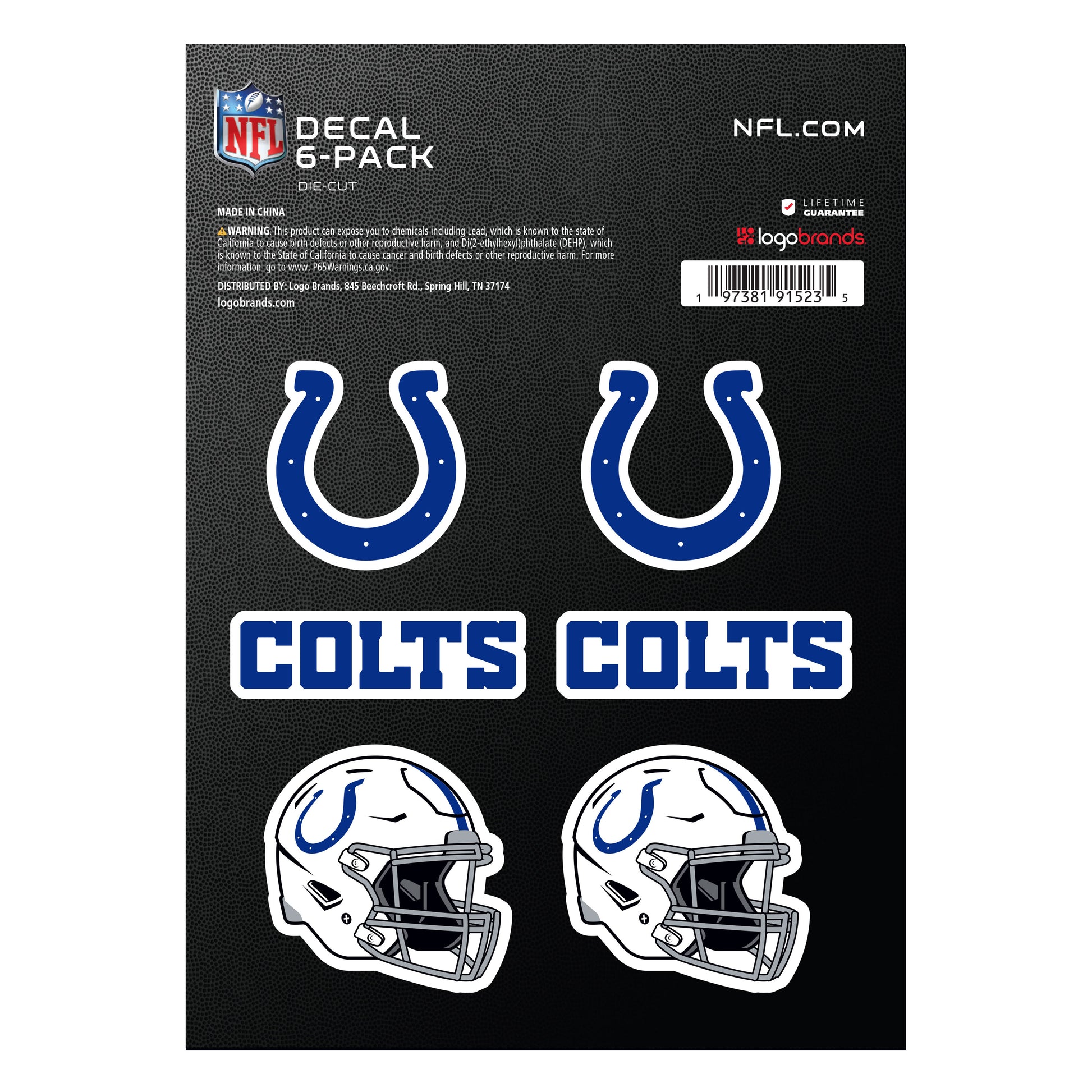 NFL - Indianapolis Colts DECAL6