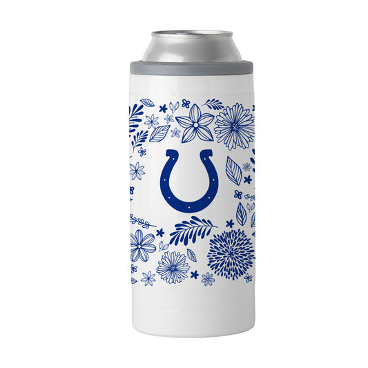 Indianapolis Colts 12oz Botanical Slim Can Coolie
