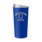 Indianapolis Colts 20oz Athletic Etch Powder Coat Tumbler