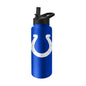 Indianapolis Colts Quencher Logo Flip Top Water Bottle