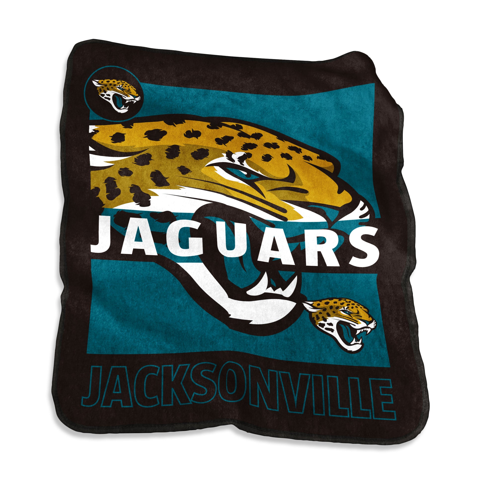 Jacksonville Jaguars Fantics Raschel Throw