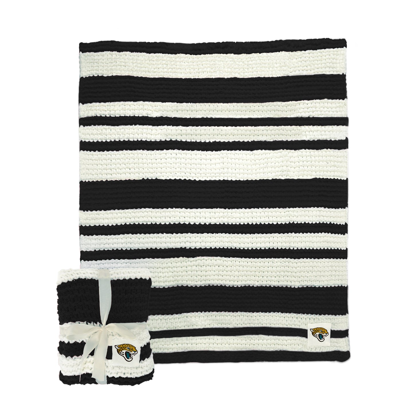 Jacksonville Jaguars Cable Knit Throw 50x60