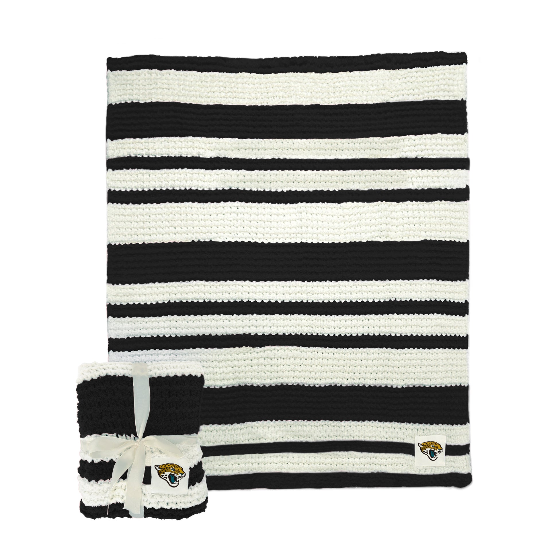 Jacksonville Jaguars Cable Knit Throw 50x60