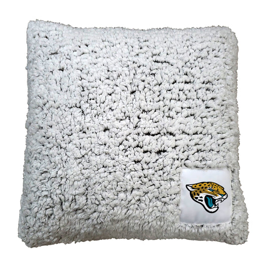 Jacksonville Jaguars Frosty Throw Pillow