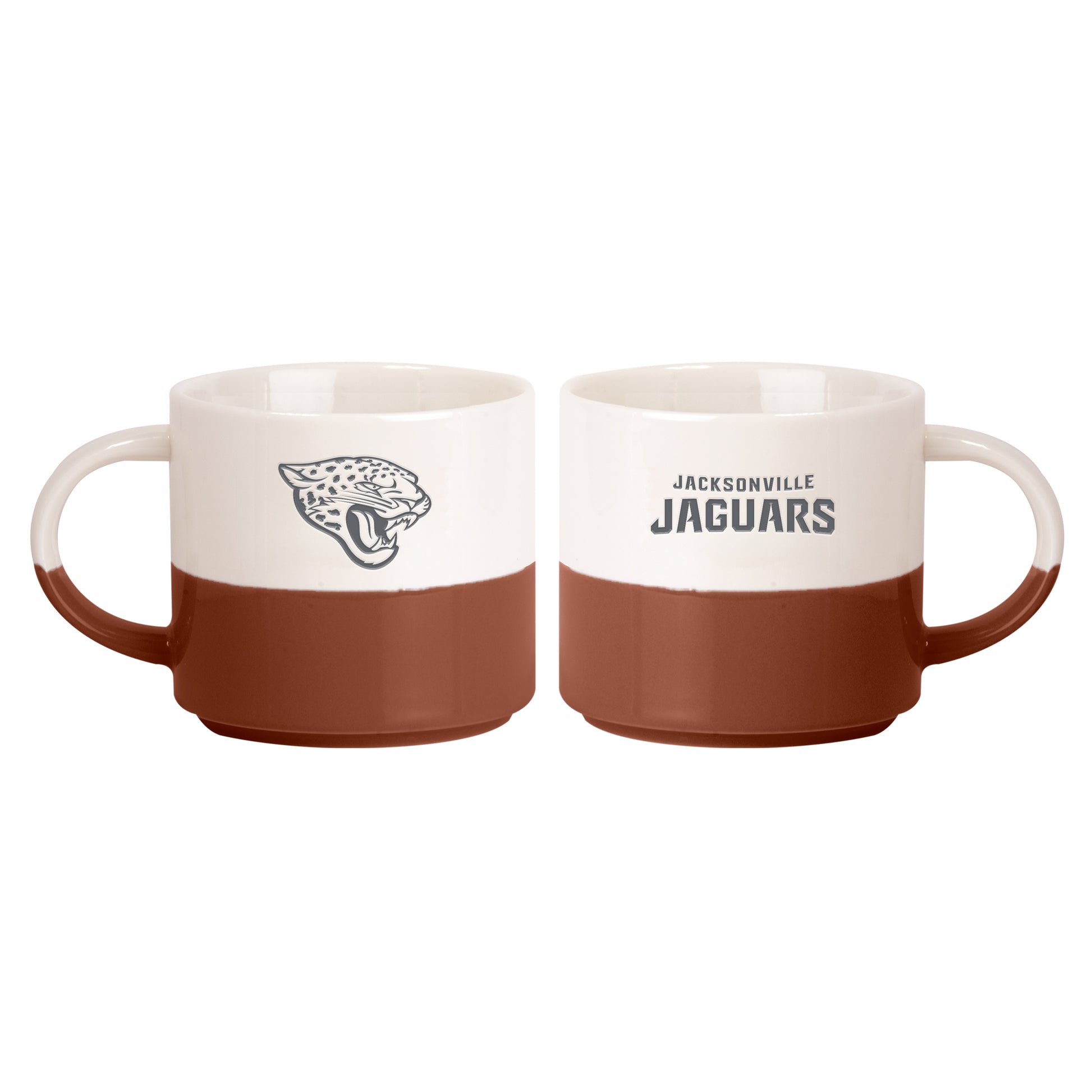 Jacksonville Jaguars 15oz Walmart Holiday Stackable Mug Set