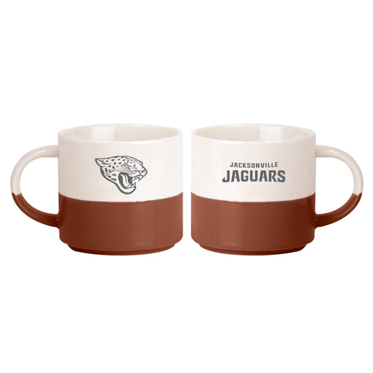 Jacksonville Jaguars 15oz Walmart Holiday Stackable Mug Set
