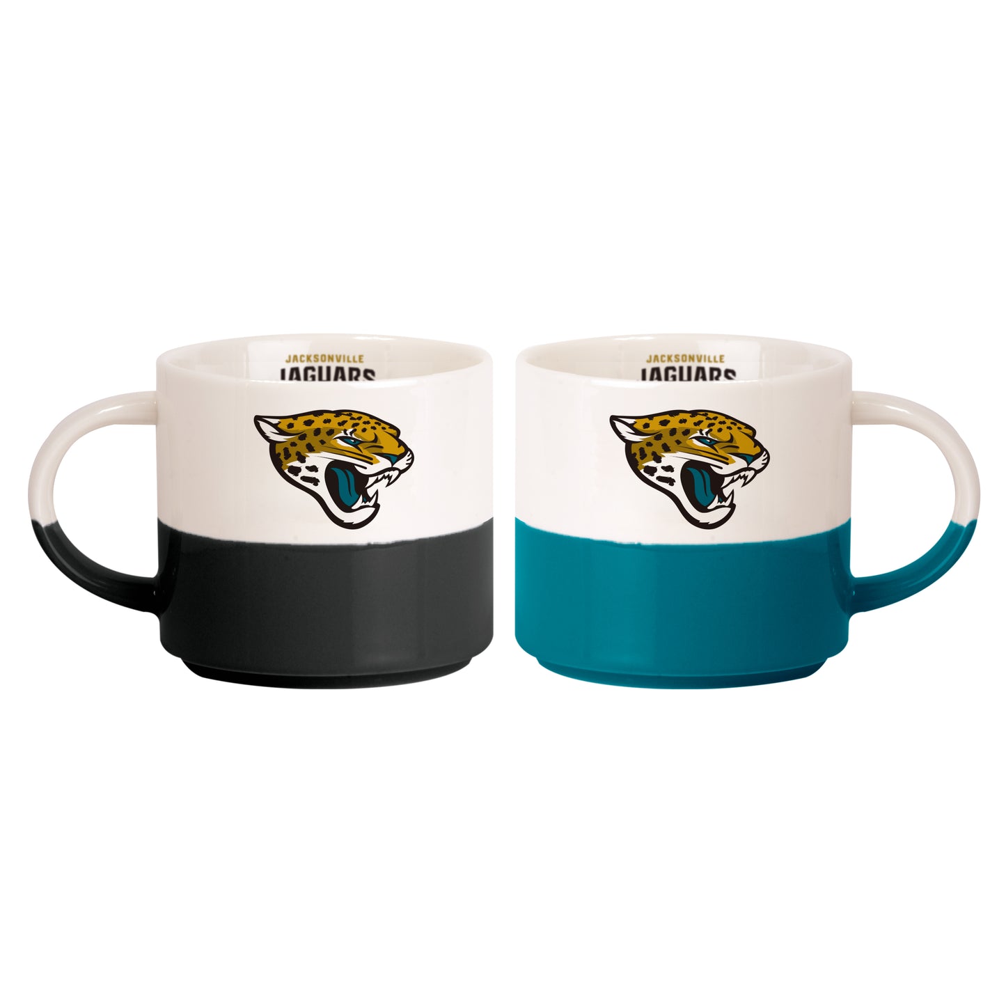 Jacksonville Jaguars 15oz Stackable Mug Set