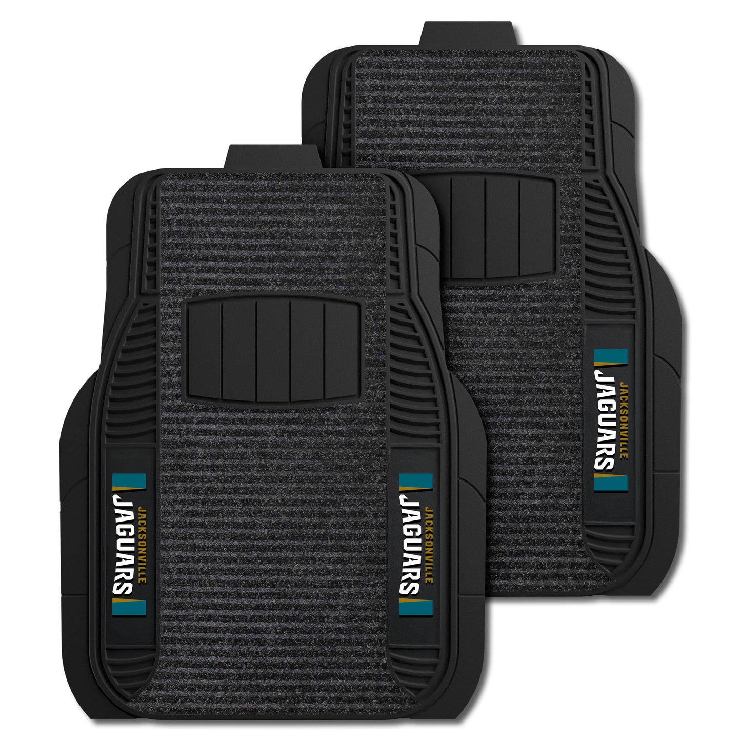 NFL - Jacksonville Jaguars 2-pc Deluxe Car Mat Set
