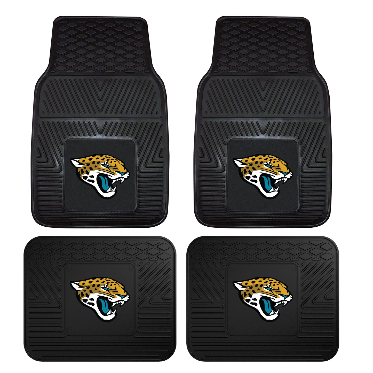 NFL - Jacksonville Jaguars 4-pc Vinyl Car Mat Set
