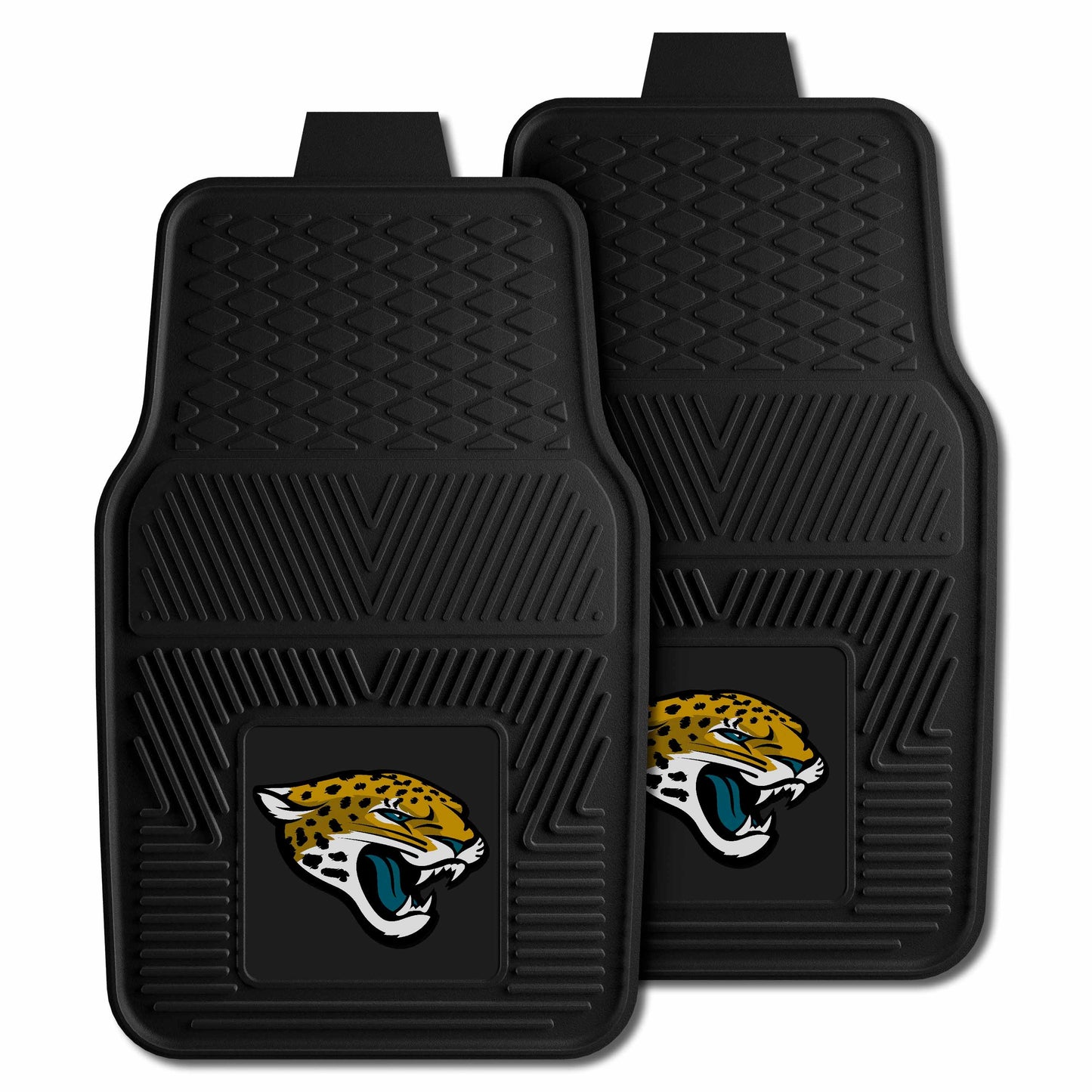 NFL - Jacksonville Jaguars 2-pc Vinyl Car Mat Set