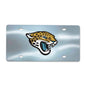 NFL - Jacksonville Jaguars Chrome Diecast License Plate