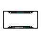 Jacksonville Jaguars License Black Trinity Plate Frame