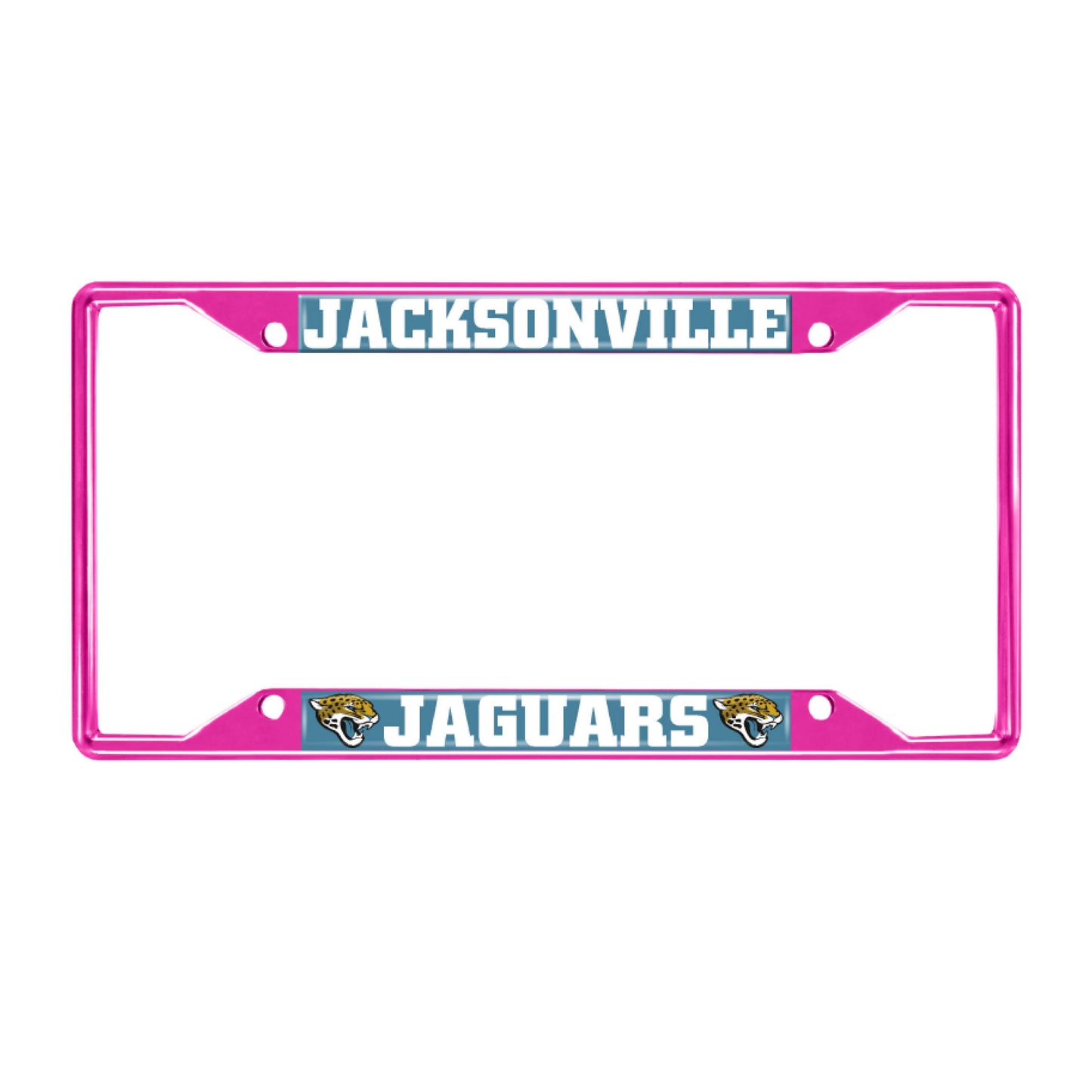 NFL - Jacksonville JaguarsPink License Plate Frame