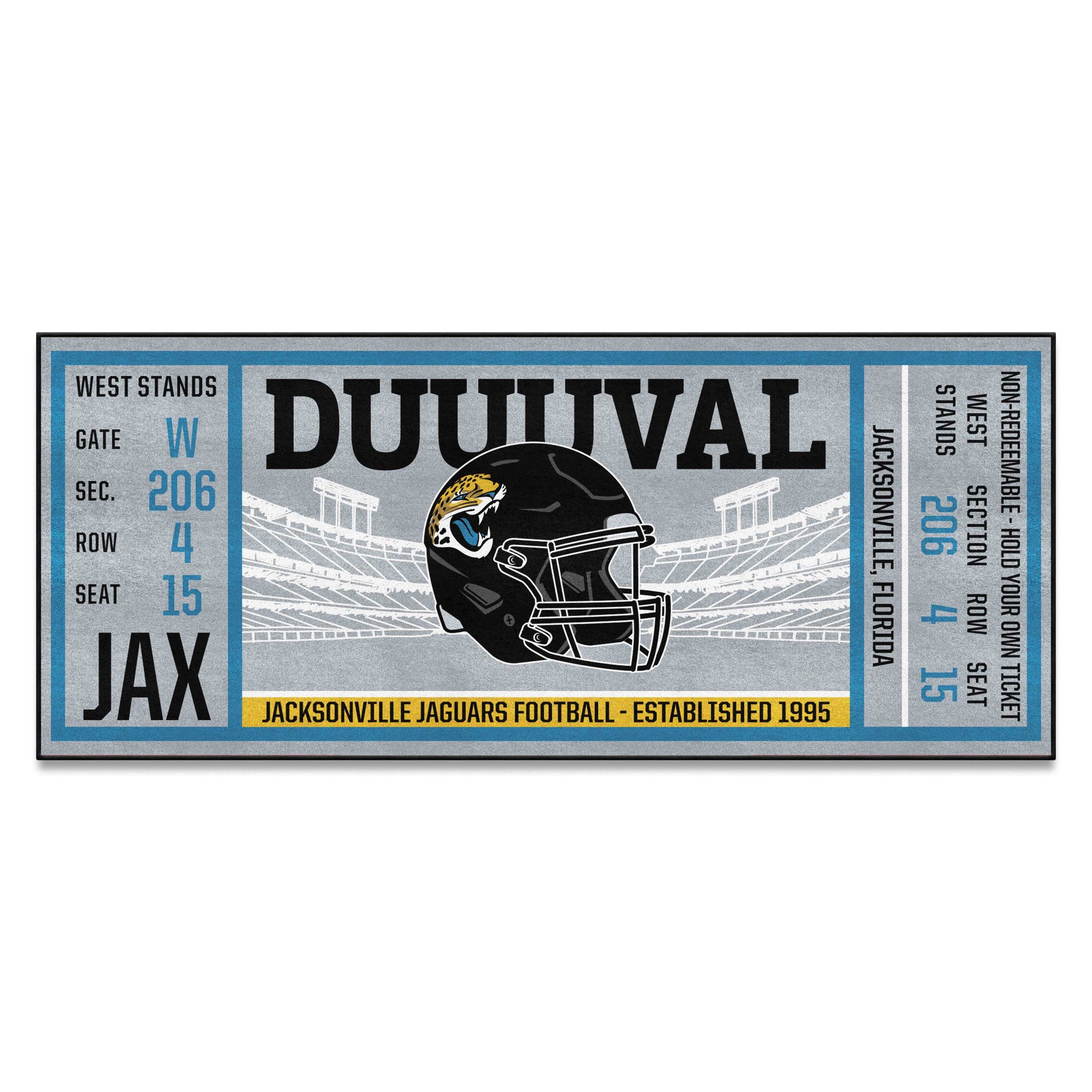 NFL - Jacksonville Jaguars Ticket Runner