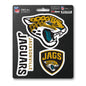 NFL - Jacksonville Jaguars Decal 3-pk