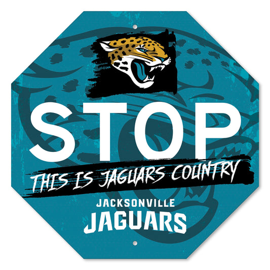 NFL - Jacksonville Jaguars Sign Stop Flat