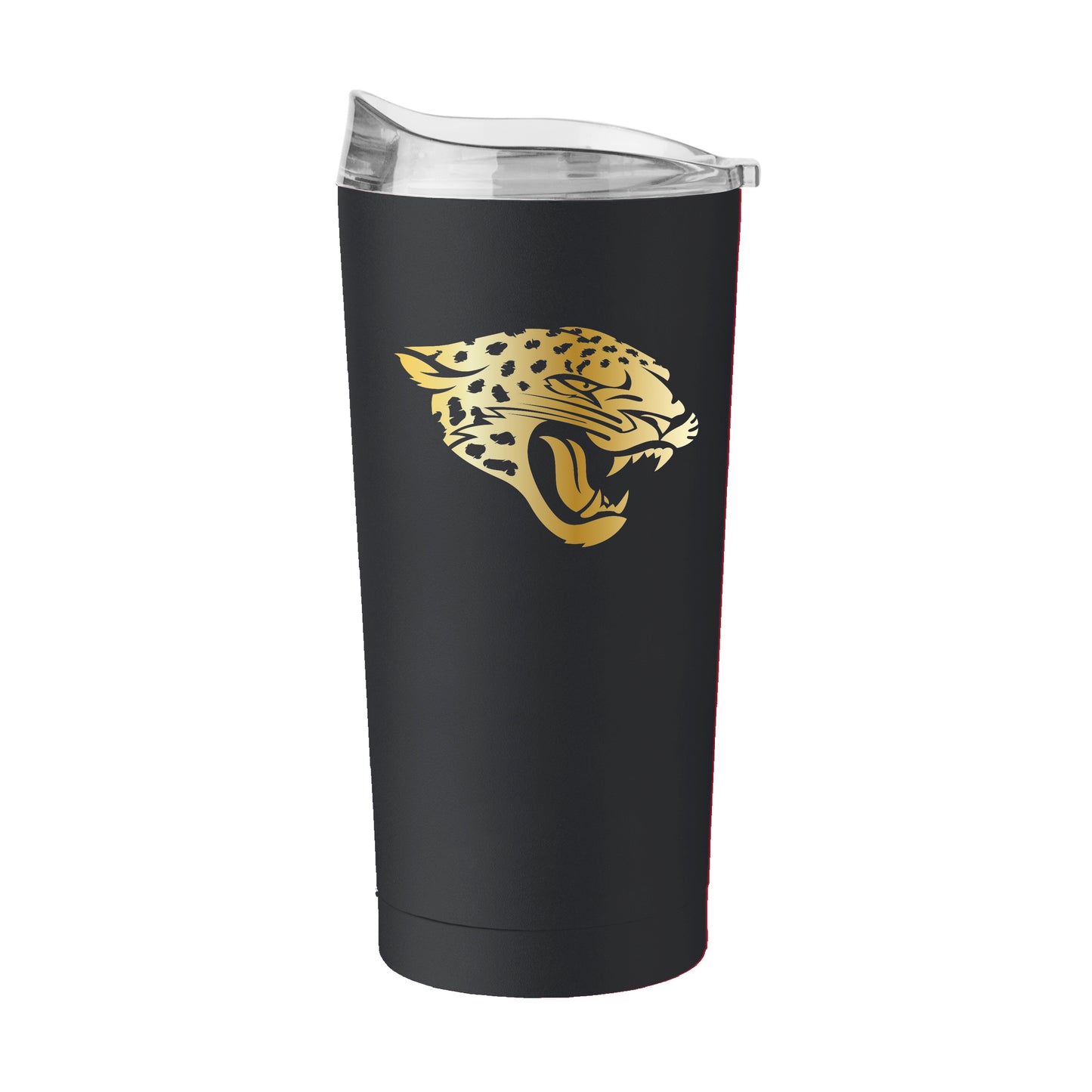 Jacksonville Jaguars Black 20oz Foil Powder Coat Tumbler