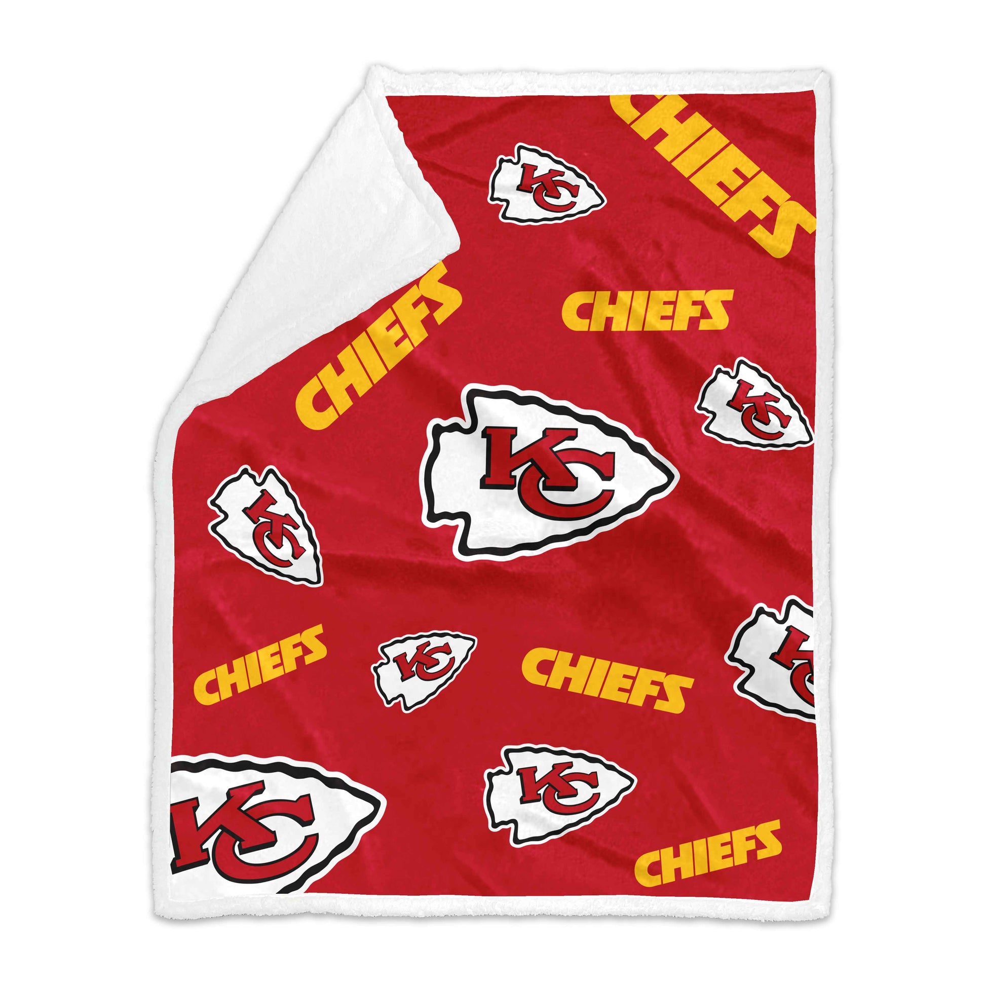 Kansas City Chiefs 50x60 Plush Sherpa Throw