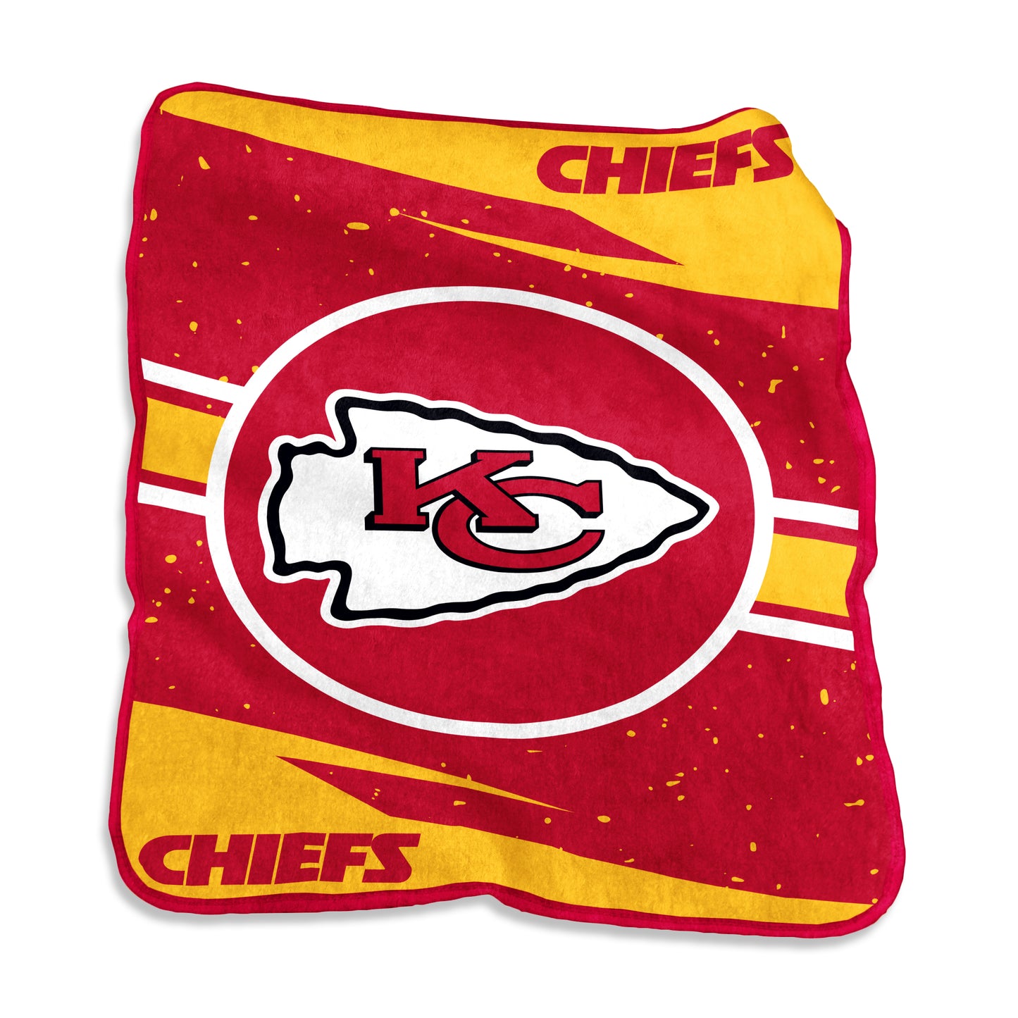 Kansas City Chiefs 60x80 Circle Raschel Blanket
