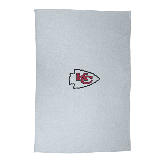Kansas City Chiefs Athletic Gray Sublimated Sweatshirt Blanket